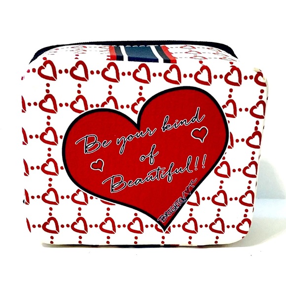 BRIGHTON “Be Your Kind of Beautiful!!” Love Bow Flowers Hearts Zip Jewelry Box - Picture 4 of 6